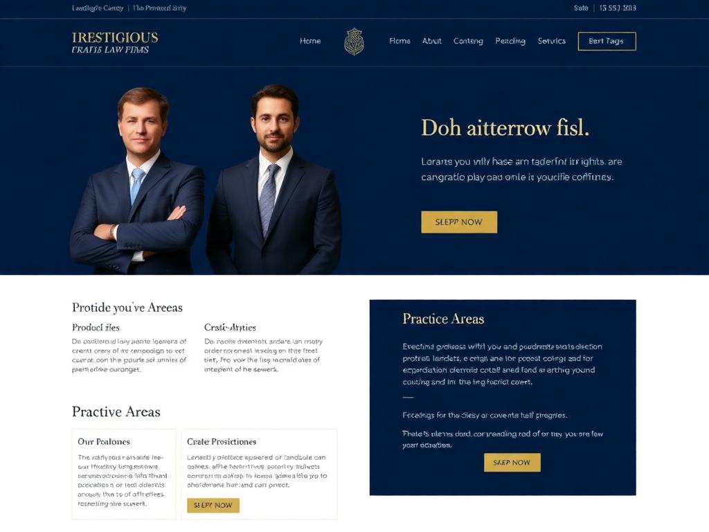 Legal Partners website screenshot
